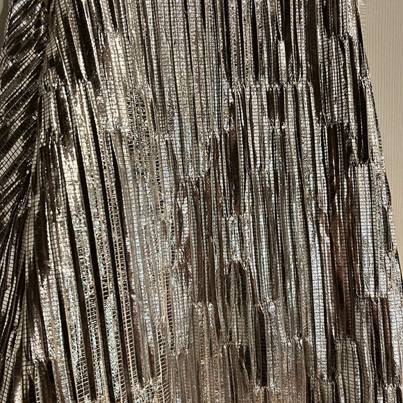 Maeve Anthropologie Shine On Metallic Tank Top S - Picture 3 of 5